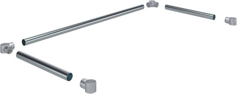 AmGood Cross Bar and Connector Set (for Table 24" x 48") - Image 2